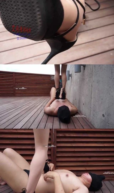 【小妮女主】性感丝袜高跟鞋全程痛苦践踏调教
