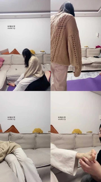 【埋汰】口罩里塞白袜/转胯狗爬/玉足踢踹踩