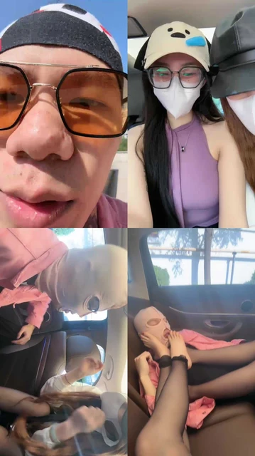 【樱木花道】大学生开发双S女神-车内美腿诱惑调