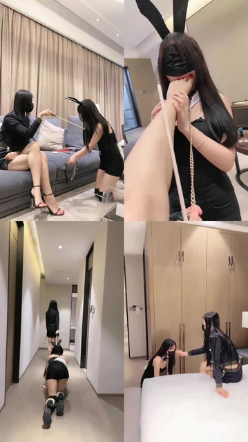 【时安S】圈养超美母畜-户外遛狗/踩踏喂食/喂圣水/羞涩舔脚