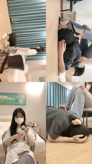 【香芋朱朱】裸足踩脚垫/转胯/提档/踩踏