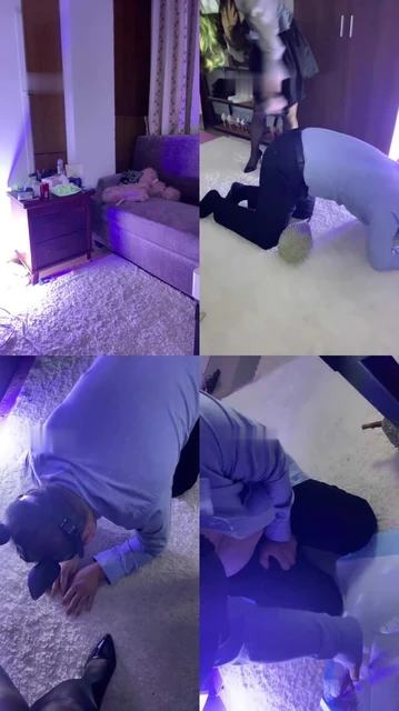 【杭州冰琳】双s强迫喝圣水/口水/脚喂食/重度耳光/踢裆