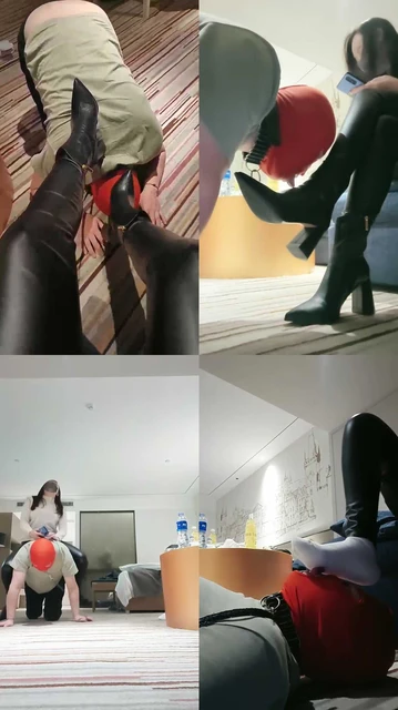 【咩祖】短靴+棉袜辱家奴