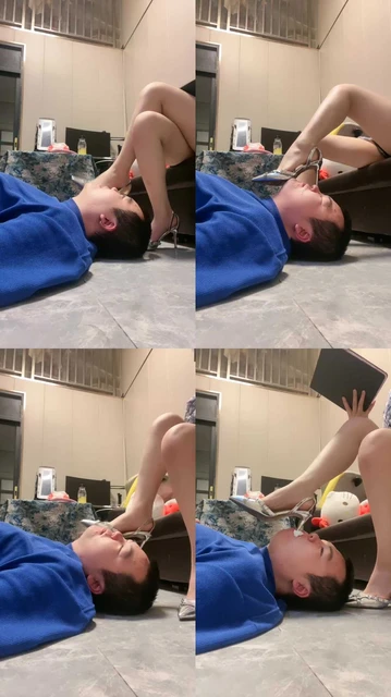 【香芋朱朱】高跟踩虐/鞋跟插嘴/塞嘴/喂圣水/转胯鞭打【完整版】