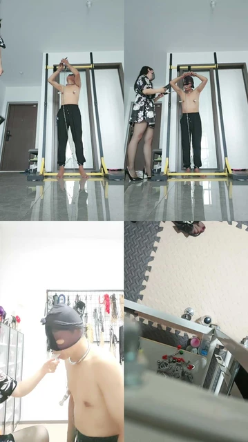 【魅影S山东】手铐脚镣吊起来折磨惩罚