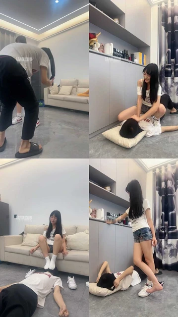 【白鹭】踢裆踩踏窒息