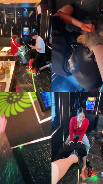 【挽秋情侣s】情侣主KTV首调1米94体育生