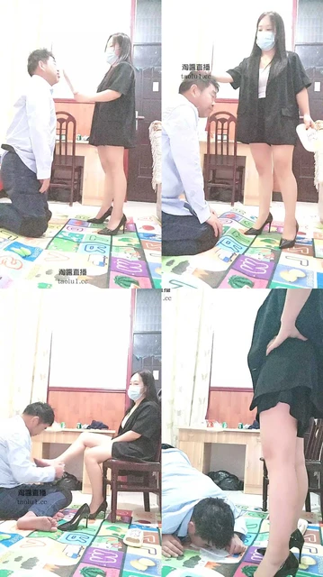 【沐颜s】强制舔卫生巾