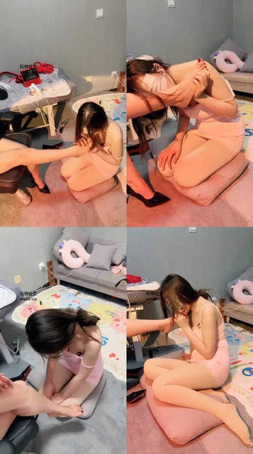 【林夕】羞涩闺蜜跪舔高跟玉足【完整版】