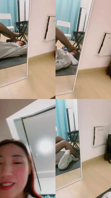 【语阳】黑丝碾压踩脚垫狗