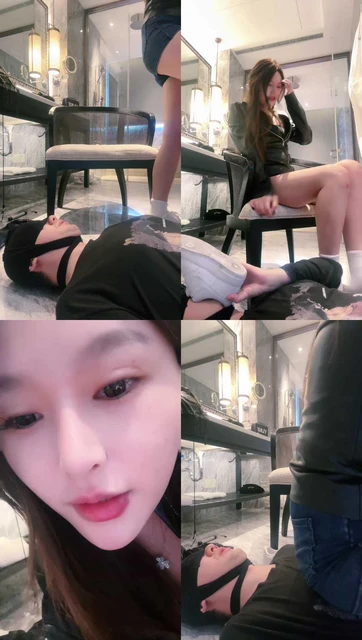 【琪琪大人】空军一号-白袜/碾压踩狗地毯/强制闻鞋/含袜子