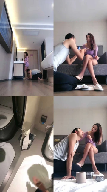 【伍玥】圈养人形犬-伺候主人约会回家