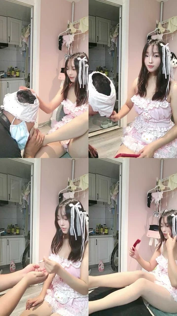 【小舞舞s】内裤强制足控小狗