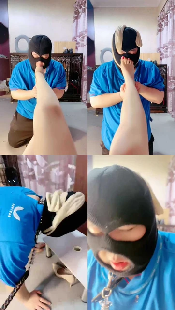 【小羊姐姐】跪舔脏高跟肉丝jio/裸足的诱惑/囚禁狗笼/踩踏