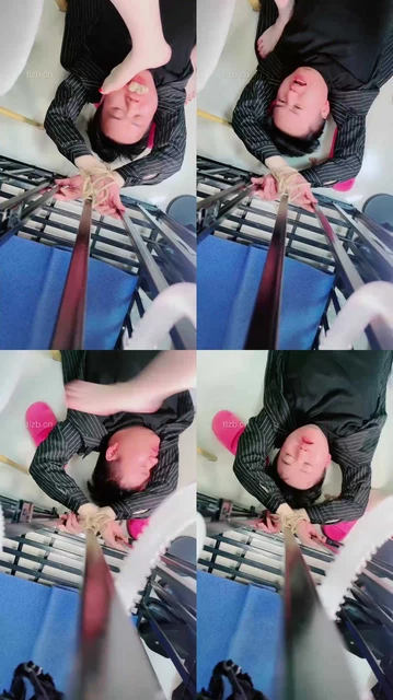 【甜心教主】捆绑-丝袜塞嘴-暴力脚耳光