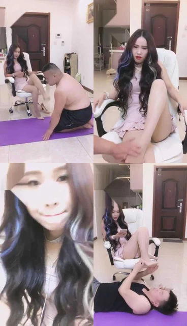 【冷柔】暴力脚耳光