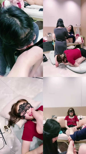 【小羊】双母畜-奴下奴-高跟裸足狂舔