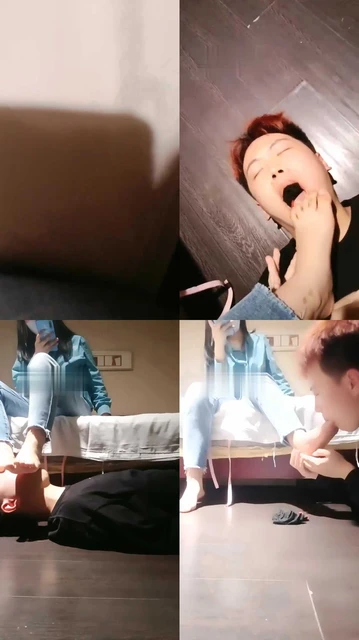 【肖悦】御姐首调-让弟弟吃臭袜