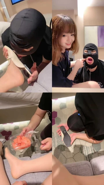 【Siu姐姐】鞋抽耳光/跪舔脏鞋底/鞋插嘴/肉丝脚恋足舔