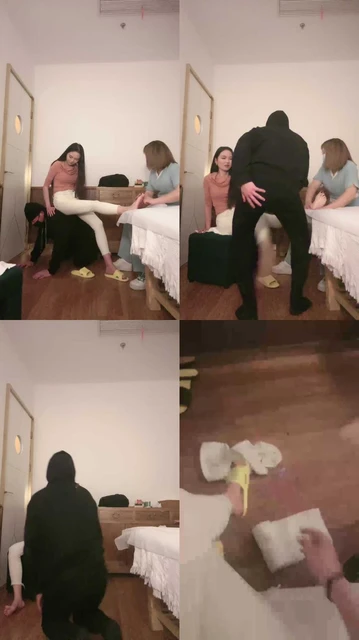 【司青宁】当着按摩小妹的面调狗