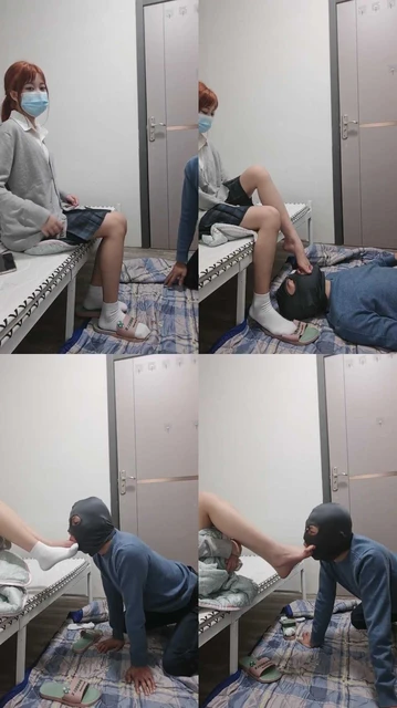 【小亿S】素人学生主白袜调-裸足白袜脚深喉