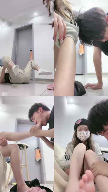 【樱子大人】全体重踩踏/脚耳光/舌头刷鞋底/耳光