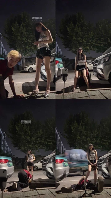 【婉纱Sama】户外调教路人围观（上）