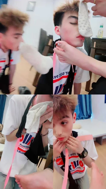 【香奶奶】闻超臭棉袜发骚/吮吸脚趾