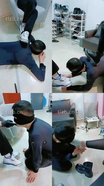 【文文文】双S-脏鞋蹂躏踩踏脚垫狗【四视角版】