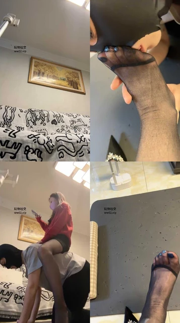 【安安sama】高跟黑丝踩/转胯狗爬/踩踏喂食