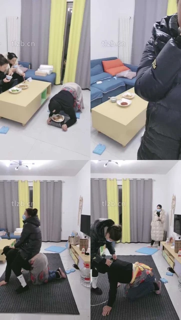 【朱迪女王】双S-骑马遛狗爬行/伺候主人吃饭【双视角版】