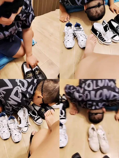 【上海汤圆】多双脏鞋轮流跪拜