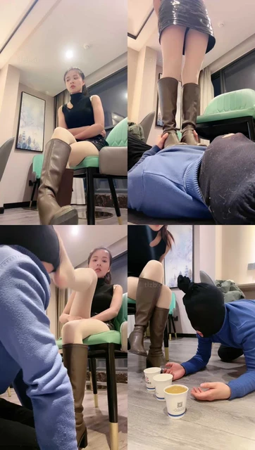 【冷御大大】吐口水/长靴踩/抽耳光/闻鞋窝/人肉坐垫/重口喂食