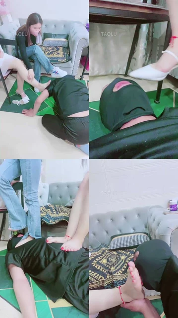 【红杉】双S运动鞋+高跟鞋全体重踩/袜子塞嘴【双视角版】