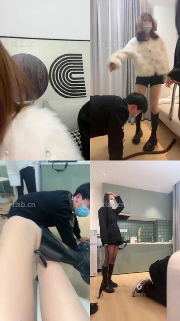 【甜甜】带素人S入圈-转胯/舔脏鞋臭脚/鞭打/脚插嘴