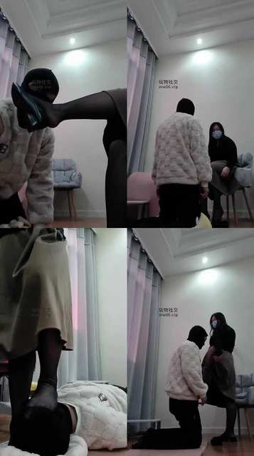 【拽拽】御姐S-黑丝美腿踩虐