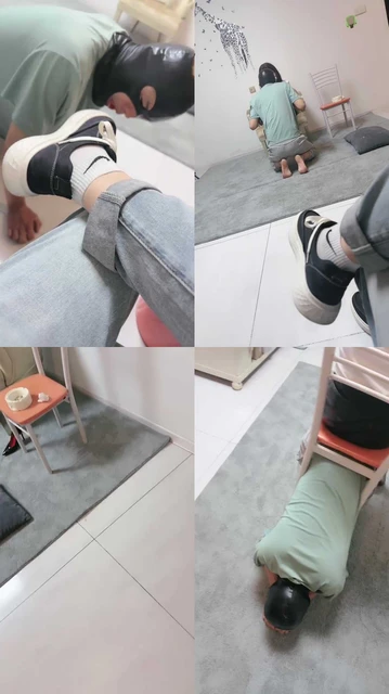 【蜜糖情侣】情侣虐绿帽-舔脏鞋/高跟踩/掐乳/骑马鞭打