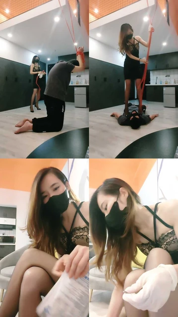 【多多】吊绑重度鞭打/高跟全体重踩踏