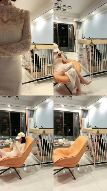 【黛樱】囚禁狗笼陪主人直播