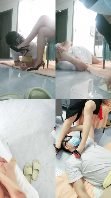 【沐沐】双S-高跟裸足狂舔/喂圣水【双视角完整版】