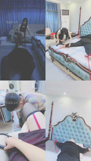 【果儿】遛狗骑马转胯踩脚垫-束缚鞭打【下】