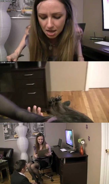 【欧美女王】剧情-经理被女秘书抓到把柄后沦为女秘书脚下的一条狗！
