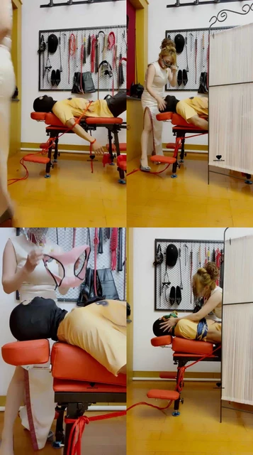 【魔鬼天使】五花大绑强制圣水/喂口水浓痰/内裤塞嘴【双视角版】