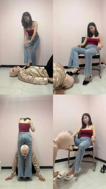 【樱木花道】高跟全体重踩踏/抽耳光/清理脏鞋/胯下羞辱