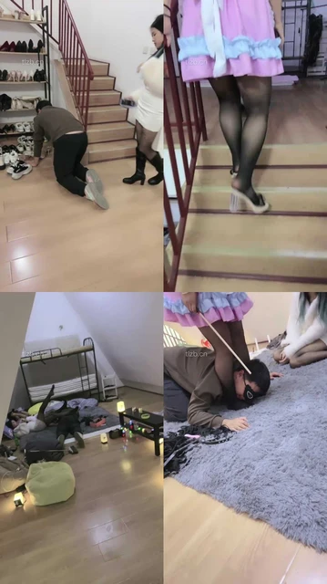 【天津女仆店】带洛丽塔素人入圈做S