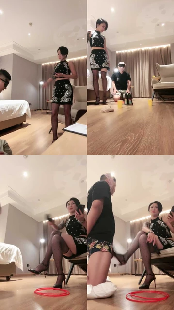 【爵恋霸主】直播调教，全程玩弄机