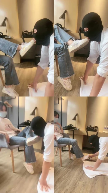 【香芋朱朱】清理脏鞋/原味船袜诱惑/踩狗爪/重度提档【完整版】