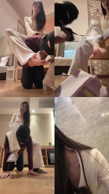 【凉子】骑马转胯/舔闻脏鞋臭脚/舔地板