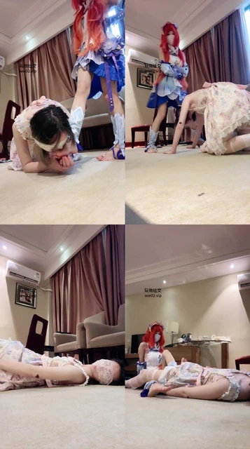 【奶味小仙女】cos女神虐cos母畜-舔玉足/踩踏/赏赐圣水