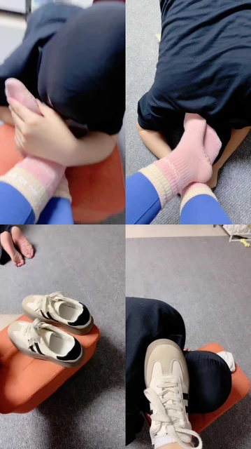 【蜜雪】闻舔超臭原味棉袜